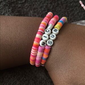 Colorful Beaded Bracelet Set